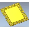 Ornate Baroque Frame STL for CNC