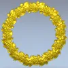 Grapevine Laurel - STL 3D model for CNC carving