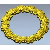 Grapevine Laurel - STL 3D model for CNC carving