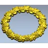 Grapevine Laurel - STL 3D model for CNC carving