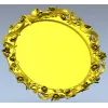 Rosaline Oval Frame STL 3D model for CNC