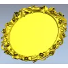 Rosaline Oval Frame STL 3D model for CNC