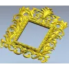 Baroque Acanthus Frame - STL 3D model for CNC