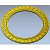 Ornate Round Frame STL for CNC