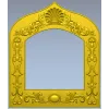 Arched Ornate Frame STL for CNC