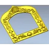 Arched Ornate Frame STL for CNC