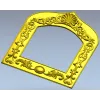 Arched Ornate Frame STL for CNC