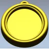 Овальная рамка-медальон для фрезеровки - stl модель