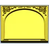 Arched Decorative Frame STL for CNC