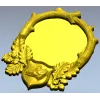 Овальная рамка "Лесной трофей" - 3D модель STL для ЧПУ