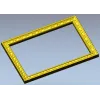 Laurel Ribbon Frame - 3D STL model for CNC milling