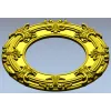 Baroque Round Frame 3D STL for CNC Milling