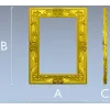 Ornate Acanthus Frame STL for CNC