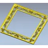Ornate Floral Square Frame STL