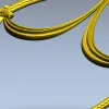 Овальная рамка с драпировкой - stl модель для ЧПУ