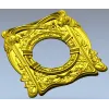 Рамка "Львиный картуш" - 3D модель STL для ЧПУ