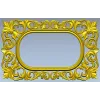 Овальная рамка с акантовыми завитками - STL модель для ЧПУ