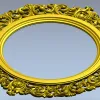 Венецианская резная рамка - 3D модель STL для ЧПУ