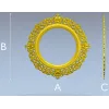 Венецианская резная рамка - 3D модель STL для ЧПУ