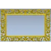 Ornate Rococo Rectangular Frame STL for CNC