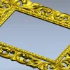 Ornate Acanthus Frame STL for CNC - 3D model for wood carving
