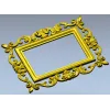 Рокайльная рамка - 3D модель STL для фрезера и ЧПУ