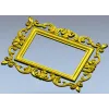 Рокайльная рамка - 3D модель STL для фрезера и ЧПУ
