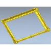 Барочная рамка-багет STL для ЧПУ - детализированная 3D модель