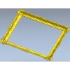 Барочная рамка-багет STL для ЧПУ - детализированная 3D модель