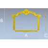 Ornate Shell Crest Frame - STL 3D Model for CNC