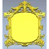 Baroque Ornamental Frame STL for CNC