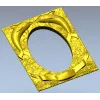 Рамка с дельфинами - 3D модель STL для ЧПУ