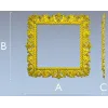 Классическая резная рамка - 3D модель STL для ЧПУ