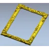 Ornate Baroque Picture Frame STL for CNC
