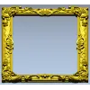 Ornate Baroque Picture Frame STL for CNC