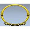 Oval Baroque Rope Frame STL for CNC