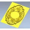 Виноградный медальон - 3D модель STL для ЧПУ