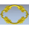 Grapevine Ornamental Oval - STL 3D Model for CNC