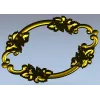 Grapevine Ornamental Oval - STL 3D Model for CNC