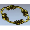 Grapevine Ornamental Oval - STL 3D Model for CNC