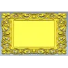 Ornate Baroque Square Frame 3D STL for CNC