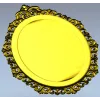 Rococo oval frame stl model for CNC carving