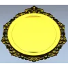 Rococo oval frame stl model for CNC carving