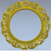 Круглая резная рамка в стиле барокко - STL для ЧПУ