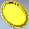 Ornate Oval Frame STL for CNC
