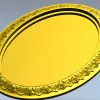 Ornate Oval Frame STL for CNC