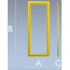 Rectangular Rope-Edge Frame STL for CNC Milling