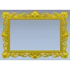 Барочная резная рамка STL для ЧПУ - готовая 3D модель