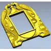 Рамка "Парные птицы" - STL модель для ЧПУ