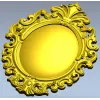 Барочная овальная рамка - stl модель для ЧПУ
